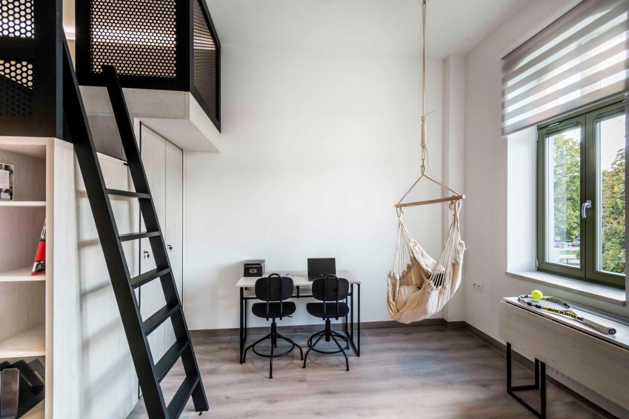 Lofty Kampus Garnizon Aparthotel Gdansk Luaran gambar